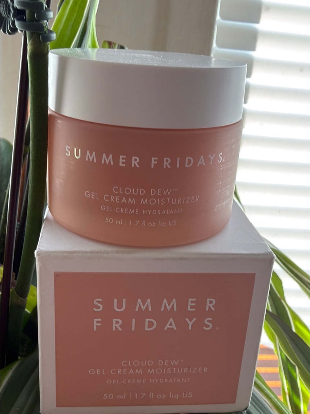 Summer Fridays Cloud Dew Gel Cream Moisturizer - soft pink